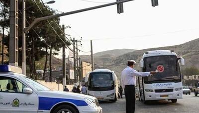 پلیس راه کرمان در لباس مسافر؛ مأموران نامحسوس برای نظارت بر اتوبوس‌ها