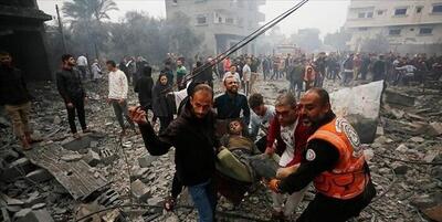 بمباران چادر آوارگان فلسطینی ۳۰ شهید به جای گذاشت