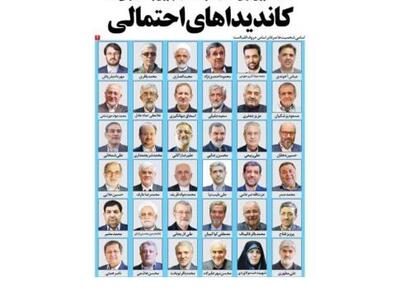 کیهان: افراد ردصلاحیت شده را به عنوان نامزد ریاست جمهوری جا نزدید!