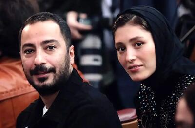 عکس لب دریایی از خلوت فرشته حسینی و نوید محمدزاده / 2 بازیگر شکار شدند !