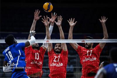 سومین شکست تیم ملی والیبال ایران در لیگ ملت‌ها
