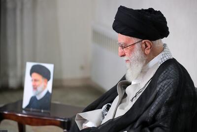 (ویدئو) بیانات رهبر انقلاب در منزل شهید رئیسی