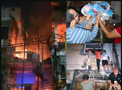 مرگ دلخراش ۶ نوزاد در آتش‌سوزی بیمارستان 