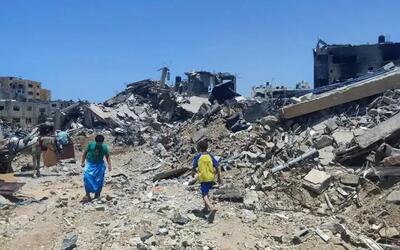 رژیم صهیونیستی از زمین و هوا غزه را زیر آتش گرفت