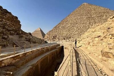 کشف کشتی فرعون پس از ۴۶۰۰سال از زیر شن‌ها