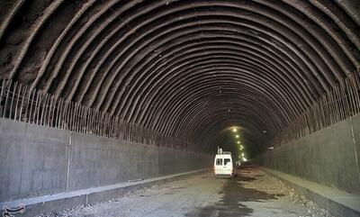 بزرگترین تونل جاده‌ای کشور تیرماه زیر بار ترافیک می‌رود