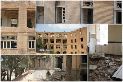 تخریب دومین بیمارستان تاریخی کشور در کرمانشاه