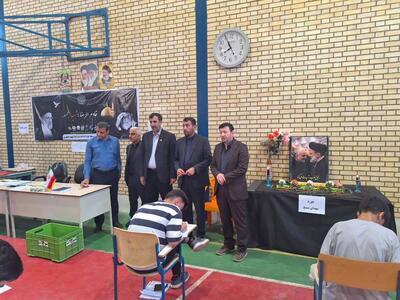 رئیس کل دادگستری بوشهر از محل برگزاری امتحانات نهایی آموزش و پرورش استان بازدید کرد