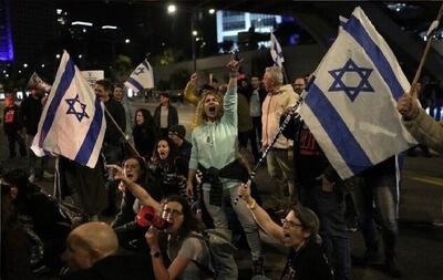 صهیونیست‌ها نتانیاهو را قاتل خواندند / درگیری پلیس با تظاهرات کنندگان در تل‌آویو
