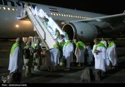اعزام اولین گروه از حجاج بیت الله الحرام از فرودگاه همدان- عکس صفحه استان تسنیم | Tasnim