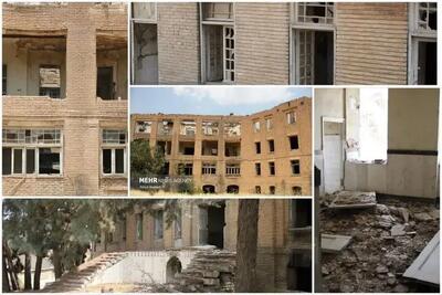 تخریب بیمارستان تاریخی در کرمانشاه