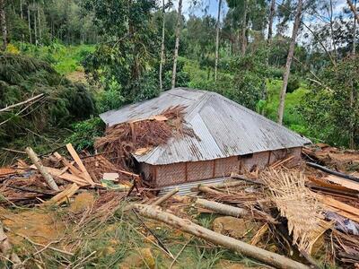 دولت پاپوآ گینه‌نو : بیش از ۲ هزار نفر در رانش زمین، زنده به گور شده‌اند