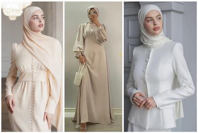 این تصاویر را فقط خانم‌های محجبه ببینند؛ 10 مدل لباس مجلسی با حجاب کامل که قطعا به کارتان می‌آید - چی بپوشم