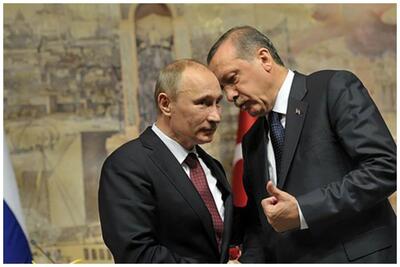 بازی دوسرباخت اردوغان/ چگونه پوتین ترکیه را در دو جبهه شرقی و غربی مستاصل کرد؟