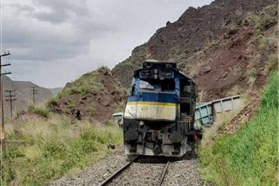 ۹ واگن در حادثه قطار باری خوی از ریل خارج شده است | پایگاه خبری تحلیلی انصاف نیوز