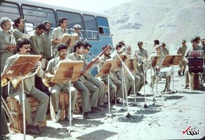 عکس/ ارکستر سمفونیک تهران در جبهه