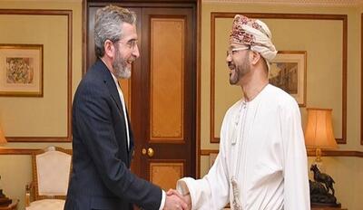 استقبال علی باقری از وزیر خارجه عمان