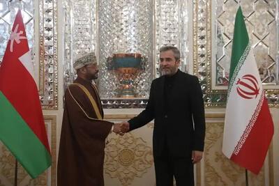 وزیر خارجه عمان در تهران با باقری دیدار کرد