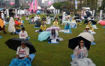 مسابقه خیلی عجیب در کره جنوبی