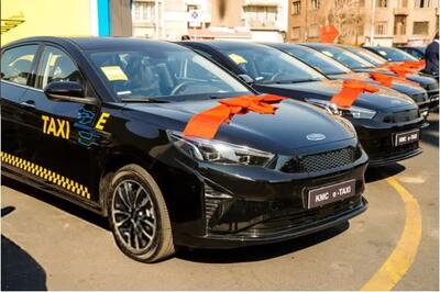 دریافت مجوز پلاک تاکسی ۴ خودروی برقی از وزارت کشور