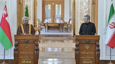 روابط تهران و مسقط به برکت پیگیری‌های وزیر شهید است
