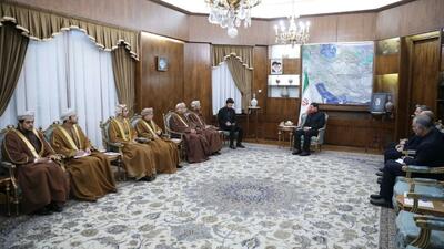 روابط ایران و عمان برادرانه است/تاکید بر افزایش تعاملات اقتصادی و تجاری