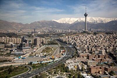  هوای تهران گرم می‌شود