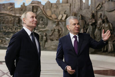 پوتین در تاشکند: روابط روسیه-ازبکستان در حال توسعه است