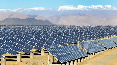 نیروگاه‌های خورشیدی با ۶‌هزار‌مگاوات صنعت برق را روشن می‌کنند