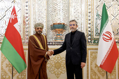 عکس/ دیدار وزیر امور خارجه عمان با علی باقری