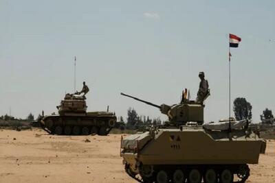 درگیری سربازان مصری با نظامیان رژیم صهیونیستی در گذرگاه رفح