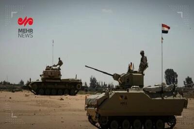 تبادل آتش سنگین میان نیروهای مصری و اسرائیلی در گذرگاه رفح+عکس