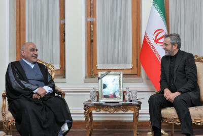 دیدار باقری با نخست وزیر پیشین عراق
