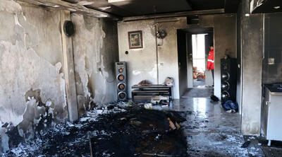 انفجار هولناک منزل مسکونی دراصفهان  مرد 40 ساله را راهی بیمارستان کرد