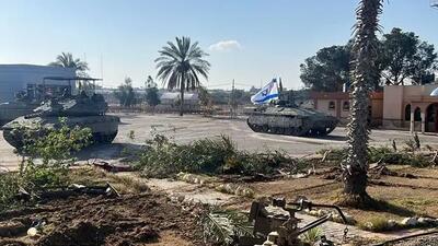درگیری ارتش مصر و رژیم اسراییل در مرز رفح