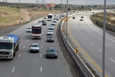 تردد جاده ای در کرمان ۲۳ درصد افزایش یافته است