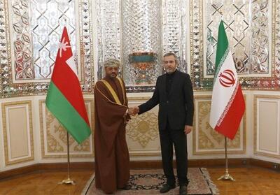 دیدار وزیر خارجه عمان با علی باقری - تسنیم