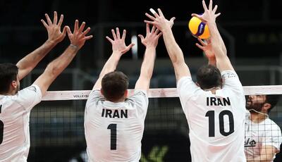 والیبال ایران در قعر جدول لیگ ملت‌ها