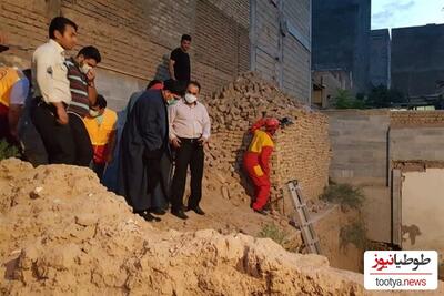 کشف جسد زن دفن شده در شمس آباد تهران هنگام خاکبرداری ! / پلیس جنایی وارد عمل شد