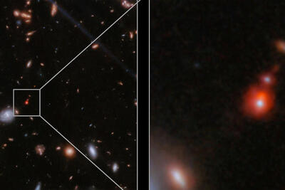تلسکوپ فضایی جیمز وب دورترین ادغام  سیاه‌چاله‌ای را کشف کرد - زومیت