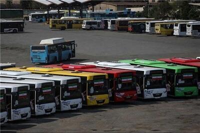 عصر خودرو - اورهال بیش از ۶۰۰ دستگاه اتوبوس در تهران