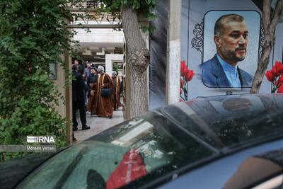 حضور وزیر خارجه عمان در منزل امیرعبداللهیان (+عکس)