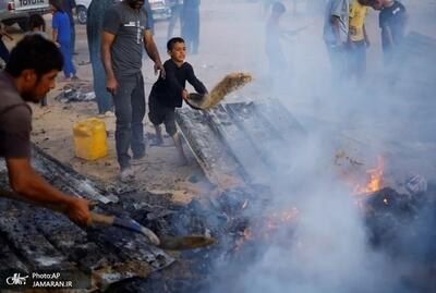 جنایت جدید اسرائیل در رفح/ مردم سوختند، مردم زنده زنده سوختند