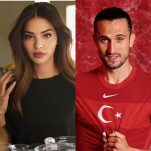 عکس ازدواج بازیگر زیبای ترک با آقای فوتبالیست