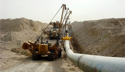 تعمیرات گسترده خطوط انتقال گاز جنوب با توان داخلی