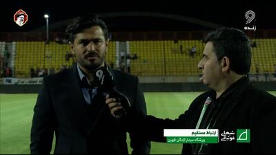 سعید دقیقی سرمربی شمس آذر: به پرسپولیس تبریک می‌گویم و از هواداران استقلال عذرخواهی می‌کنم