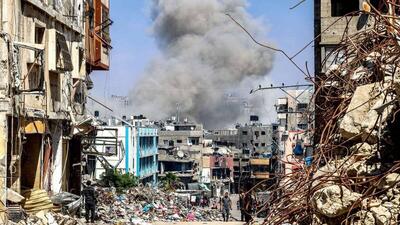تصاویر جنایات جدید اسرائیل در غزه +۱۸