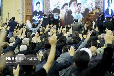 مراسم بزرگداشت شهدای خدمت در دانشگاه تبریز