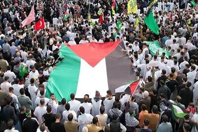 راهپیمایی سراسری جهانیان در پی جنایت رژیم خونخوار اسرائیل در رفح