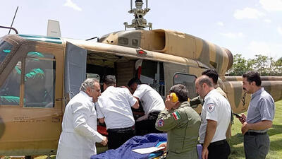 اورژانس هوایی ارومیه جان پنج بیمار  را نجات داد